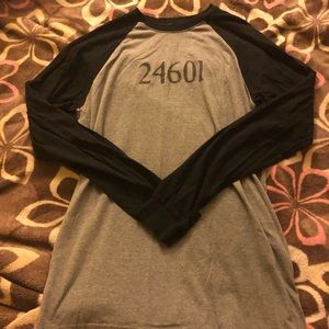 Les Miserables 24601 Long sleeved shirt